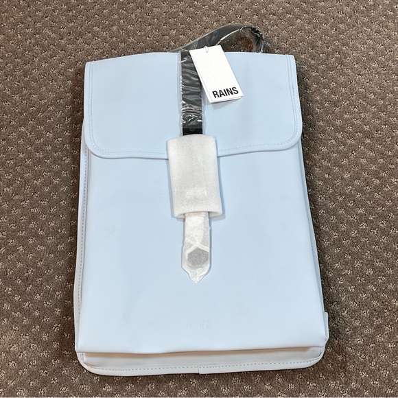 RAINS Rucksack Backpack - Sky (Unisex) - Picture 4 of 9